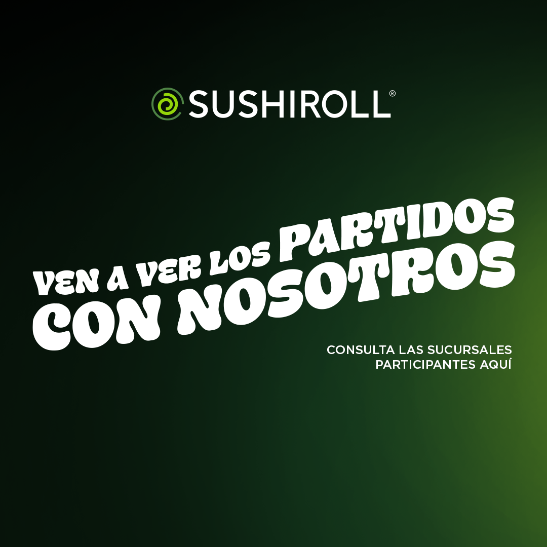 Disfruta de los partidos en SushiRoll