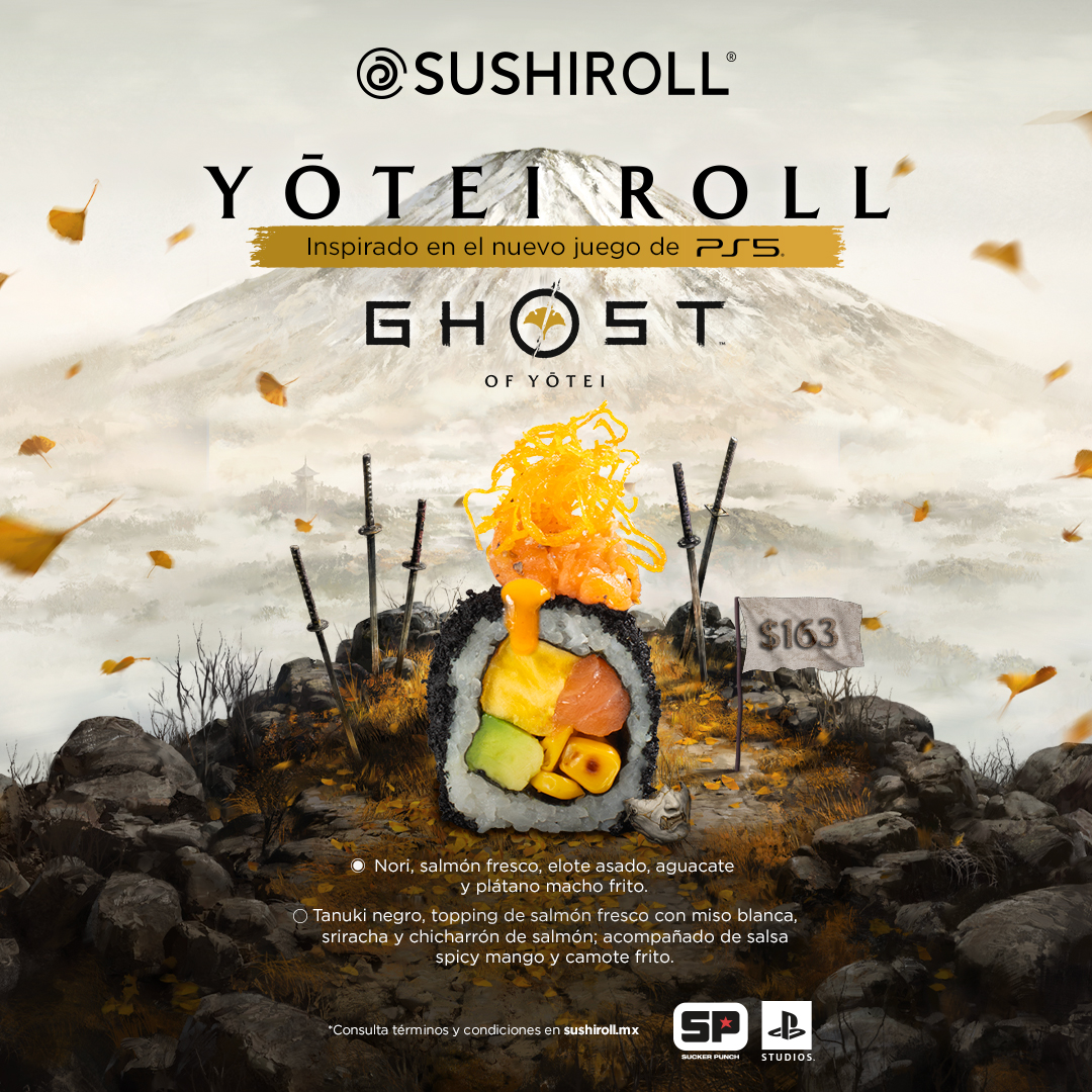  Ghost of Yōtei ha llegado a SushiRoll